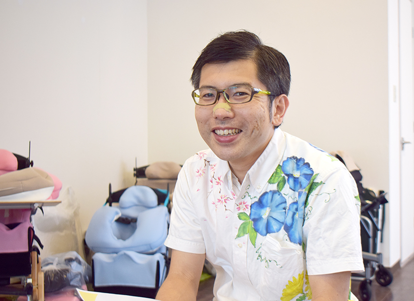 ゆめ工房社長の益川恒平さん