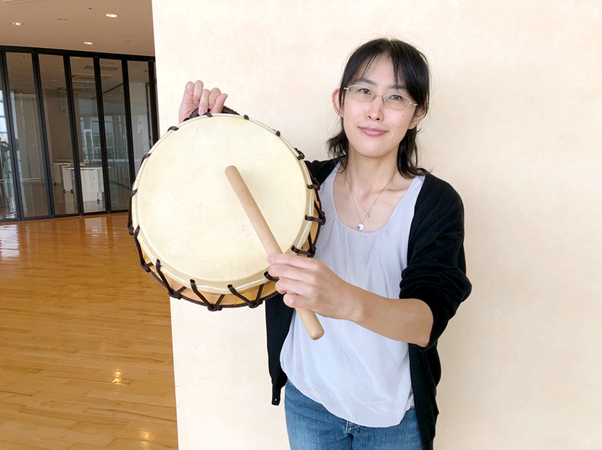 音楽療法に携わる田久保晶子さん