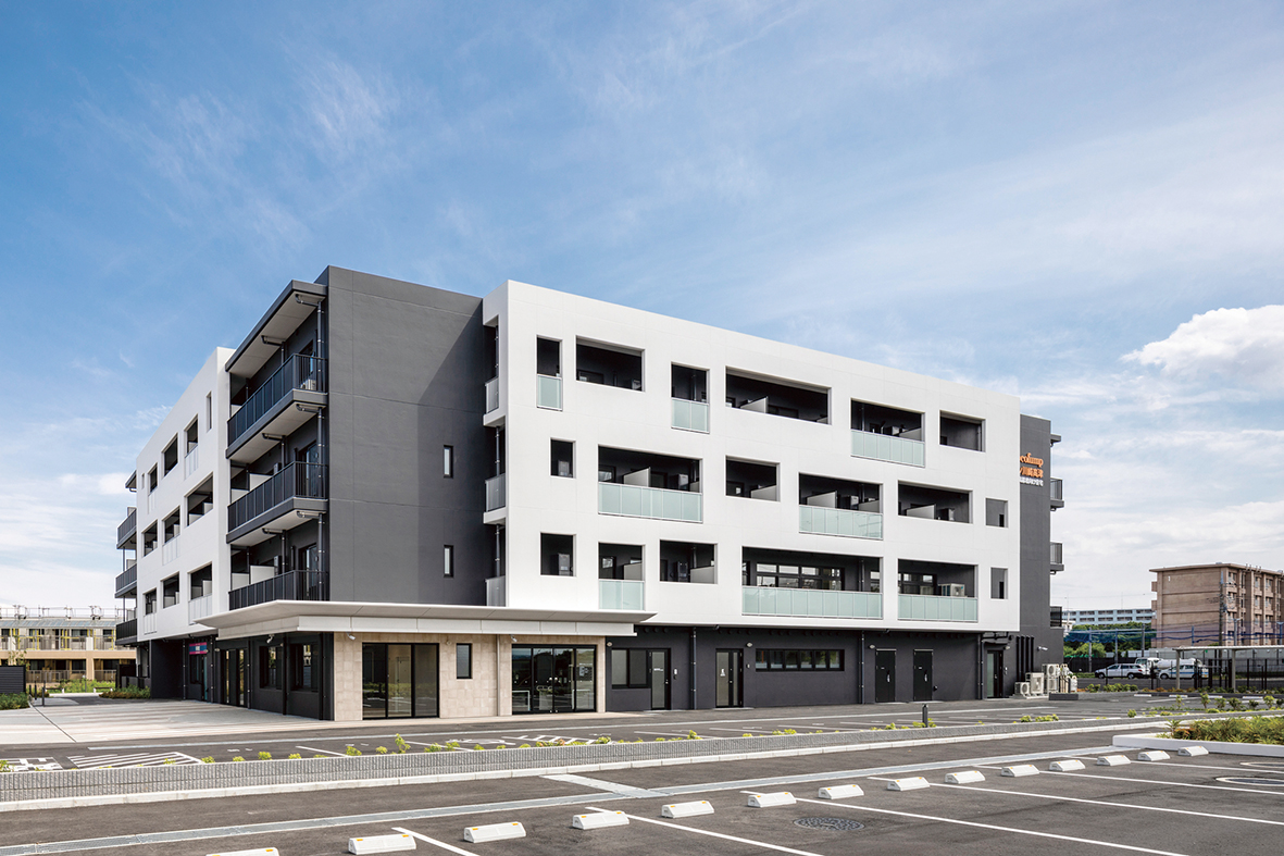 学研グループのサ高住・グループホーム・学習塾などの複合施設「ココファン川崎高津」