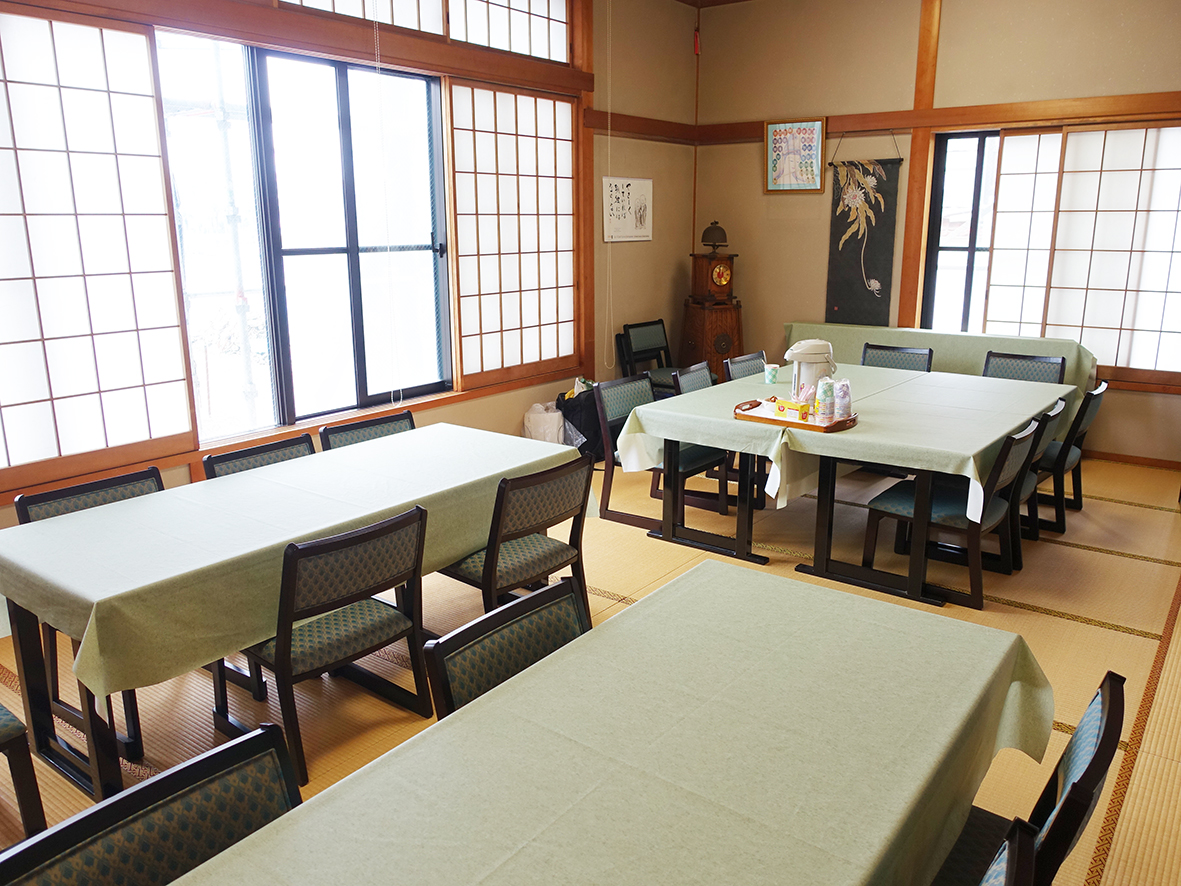 語らいカフェが行われた客殿