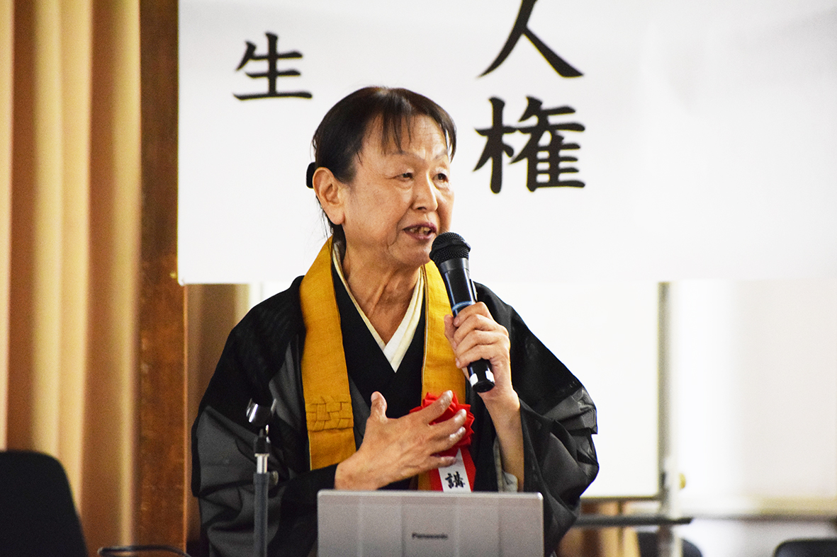 性的少数者への対応を僧侶に求める柴谷宗叔住職